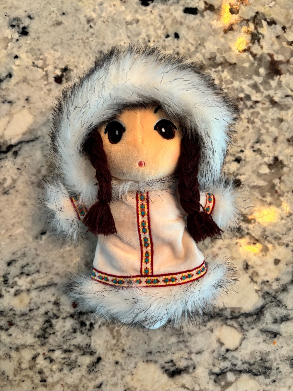 Northwest Spirit Eskimo girl stuffie doll